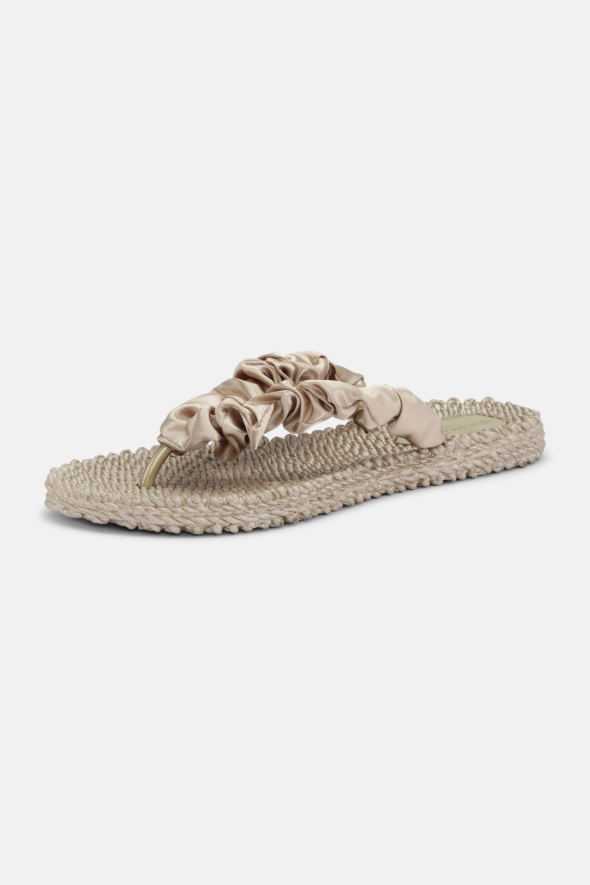 Flip-flops Fabric - Platin